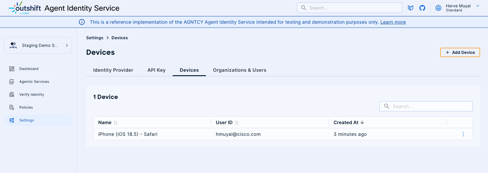 Mobile Device notification testing