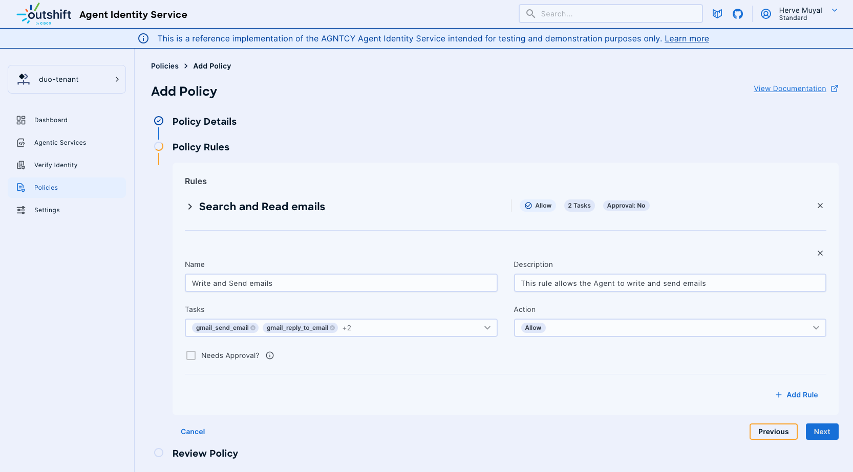Multiple Rule Addition