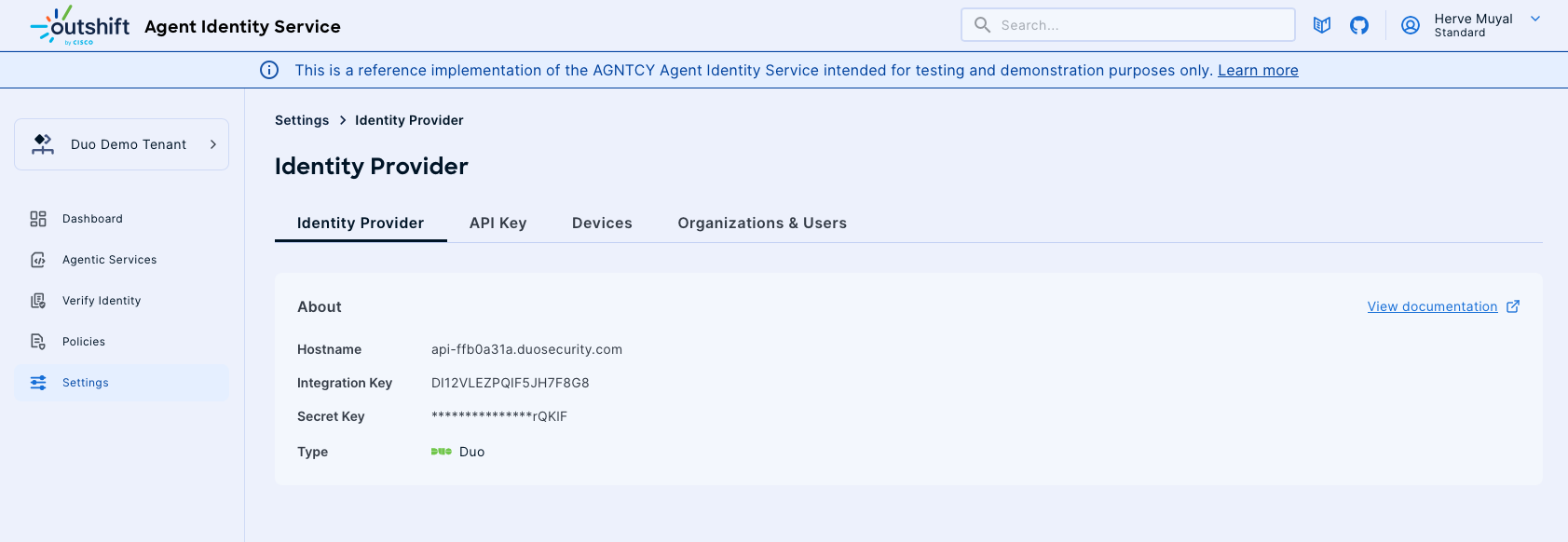 Register Issuer With Duo Success