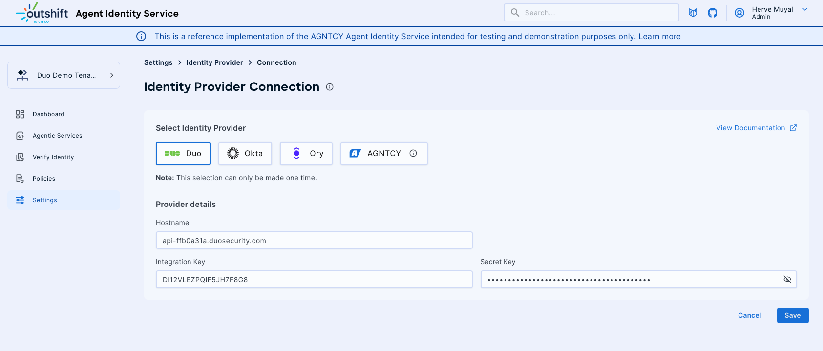 Register Issuer With Duo
